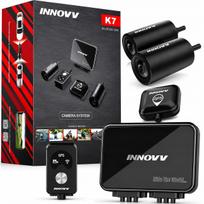 Dvipusė moto vaizdo kamera Innovv K7 su GPS, Full HD 1080p, filmavimu naktį