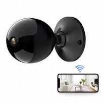 Mini WiFi slaptos kamerėlė su magnetu, Full HD 1080p, peržiūra telefone