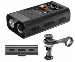 Dviračio priekinis žibintas su 4K kamera NAVITEL FLOW DL800, stabilizacija, GPS