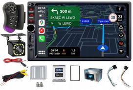 Automagnetola 2 DIN su Bluetooth, 7" Full HD, USB, Android Auto, CarPlay, kamera