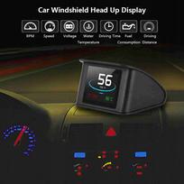 Automobilio HUD ekranas P10, OBD2 universali