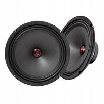 Automobiliniai garsiakalbiai Bass Habit Rebel SR200M 8" 130W, 92 dB, vidutinio dažnio