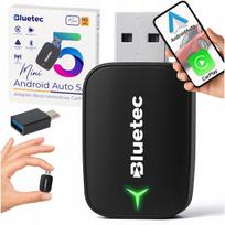 Automobilio „CarPlay“ ir „Android Auto“ belaidis adapteris, WiFi, BT 5.0, mini USB