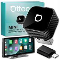 Belaidis „Ottocast Auto Android“ WiFi USB-C adapteris, 2-in-1, mini dydžio