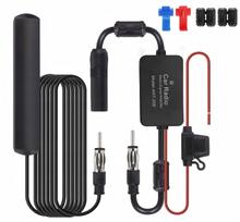 Automobilinė radijo antenos stiprintuvas AM/FM, 12V