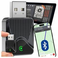 Belaidis CarPlay adapteris 5.8 GHz, USB ir USB-C, suderinamas su iOS/Android Auto