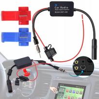 Radijo antenos stiprintuvas 12V, 25dB, 88–108 MHz