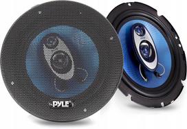 Automobiliniai garsiakalbiai 16,5 cm 3 krypčių, 4 Ohm, 360W, Pyle PL63BL