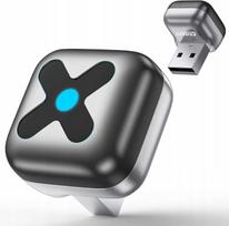 Belaidis 5.8GHz WiFi CarPlay adapteris, USB-A/C, suderinamas su Android ir iOS