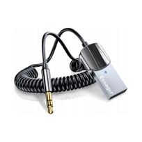 Bluetooth adapteris automobiliui, 3,5 mm AUX, USB, su mikrofonu