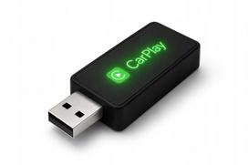 Belaidis CarPlay USB adapteris, skirtas laidiniam Apple CarPlay