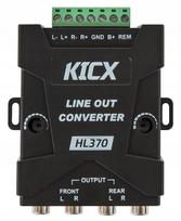 Garso signalo lygio keitiklis KICX HL 370, 4x RCA