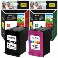Rašalinės kasetės HP 305 XL, tinka DeskJet 2720, 2722, ENVY 6020e, 2720e, 2710e, 2700, 2710, 2721