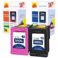 Rašalo kasetės HP 305 XL, tinka DeskJet 2700, 2710, 2720, 2721, 2722, ENVY 6020e, 2710e, 2720e