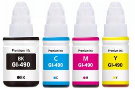 Rašalo kasetė GI-490 XL, skirta Canon Pixma G3400/G3410/G3411/G2000/G1400/G2400