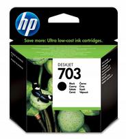 HP 703 juoda rašalinė kasetė D730, F735, K109a, K209a, K510a