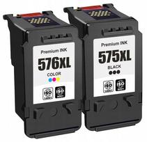 Dideli rašalo kasetės Canon PG 575 + CL 576, tinka PIXMA TR 4750i, TR 4755i, TS 3550i, TS 3750i
