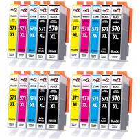 Rašalo kasetės Canon PGI-570, 20 vnt., tinka PIXMA MG7750, MG6850, MG5750, XL