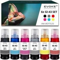 Rašalo rinkinys Canon Pixma GI43, 6 x 60 ml, tinka Pixma G540/G640