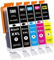 Rašalo kasetės XXL, tinkančios CANON TS6251, TS6351, TS705, TS6250, TS6350, TS705a, TS6350a spausdintuvams