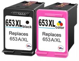 Rašalo kasetės HP 653 XL, tinka DeskJet Ink Advantage 1275, 2374, 2375, 2775, 2776, 6075, 6476