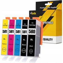 Rašalo kasetės Canon TR7550, TS6150, TS6250, TS6350, TS8100, TS705a, TS6350a, 5 vnt.