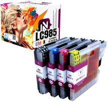 Rašalo kasetės BROTHER LC985XL, suderinamos su DCP-J125, DCP-J315W spausdintuvais