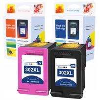Rašalinės kasetės HP 302, tinka Envy 4520, OfficeJet 4650, 3830, 5200, DeskJet 3630, 1110, 2130