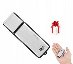 Mini diktofonas ir USB atmintinė, slaptaus įrašo funkcija, 2 viename