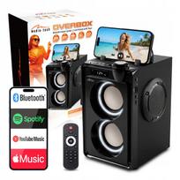 Belaidė Bluetooth kolonėlė OVER-BOX, 900W, FM radijas, MP3, nuotolinio valdymo pultas