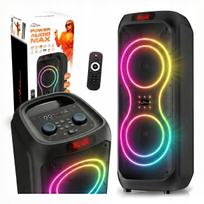 Nešiojama „Media-Tech MT3185“ Bluetooth garso kolonėlė, 120W, su karaoke funkcija