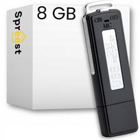 Mini diktofonas USB atmintinėje, slapto įrašymo įrenginys