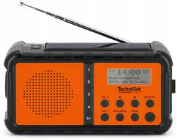 Nešiojama radija TechniSat TECHNIRADIO SOLAR 2 su DAB+, FM, saulės įkrovimu ir IPX4