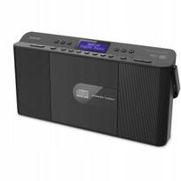 Nešiojama radija Sencor SPT7500DB, DAB+, Bluetooth 5.3, USB, CD, 40 stočių, juoda
