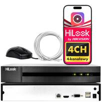 Tinklo vaizdo įrašymo įrenginys Hikvision HiLook NVR-4CH-5MP, 4 kanalų, 4K