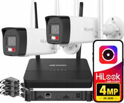Lauko WiFi stebėjimo kamera HILOOK by Hikvision, 4MP, 2 vnt., spalvotas vaizdas