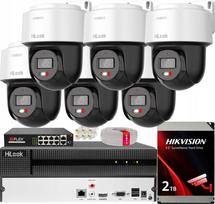 Lauko IP stebėjimo kamera HiLook by Hikvision, 6 rotacinės, 6MP, PoE
