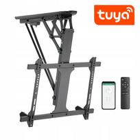 Elektrinis lubinis televizoriaus laikiklis su nuotoliniu valdymu, Tuya, VESA, 32–70", 35 kg