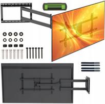 Televizoriaus laikiklis, 107 cm, kampinis, tinka 32–75" ekranams