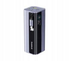Išorinė baterija Baseus EnerGeek GR11 20000mAh, 145W, su integruotu USB-C laidu, pilka