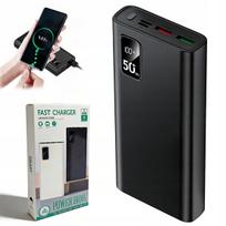 Išorinė baterija 50000 mAh, greitas įkrovimas per USB-C