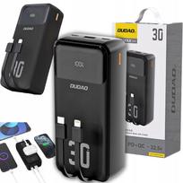 Išorinis akumuliatorius 30000mAh, greitas įkrovimas 22,5W, USB-C, pridedamas 3A laidas