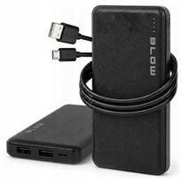 Išorinė baterija 10000mAh su USB, greitas įkrovimas