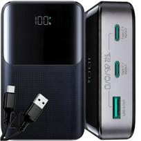 Išorinė baterija 20000mAh, 22,5W, QC 3.0, PD 3.0, 2x USB C, USB