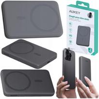 Nešiojamas įkroviklis AUKEY 5000mAh, belaidis Qi 15W, USB-C, skirtas iPhone