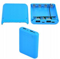 Išorinė baterija 4x 18650, 2x USB-A, Micro USB, USB-C