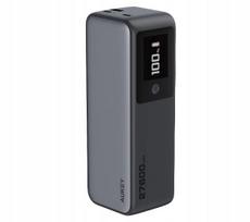 Išorinė baterija Aukey Spark Mega PB-Y63, 27600mAh, 140W, USB-A, 2x USB-C, pilka