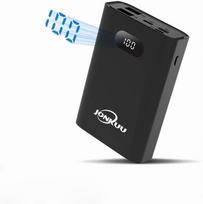Išorinis akumuliatorius 13400 mAh, 2×USB, USB-C, Micro USB, Lightning, juodas
