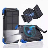 Išorinė baterija C-Tec 30000 mAh, mėlyna, tvirto korpuso