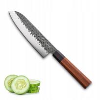 Virtuvinis santoku peilis Starke Pro Toshiro, 18 cm, japoniškas plienas